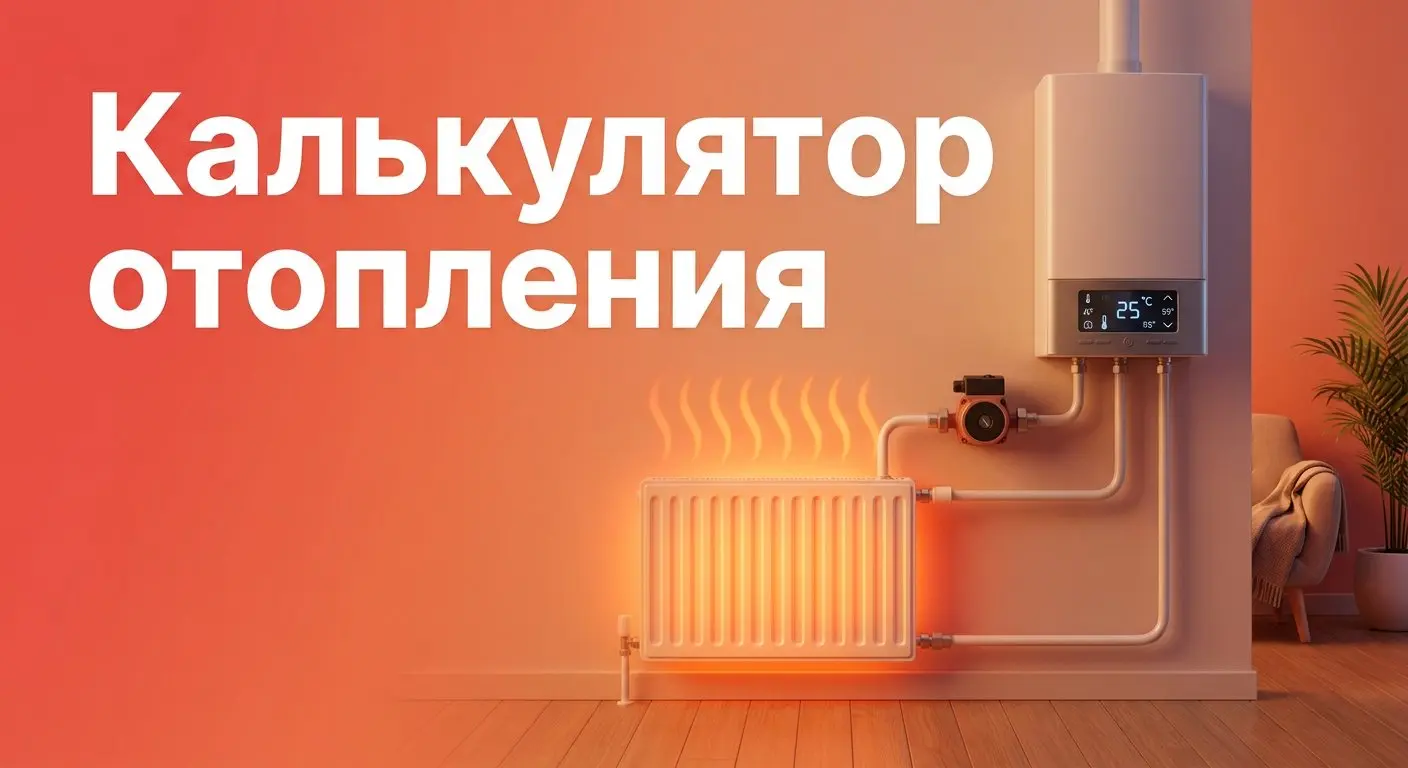 Калькулятор отопления онлайн: расчёт радиаторов, мощности котла и насоса