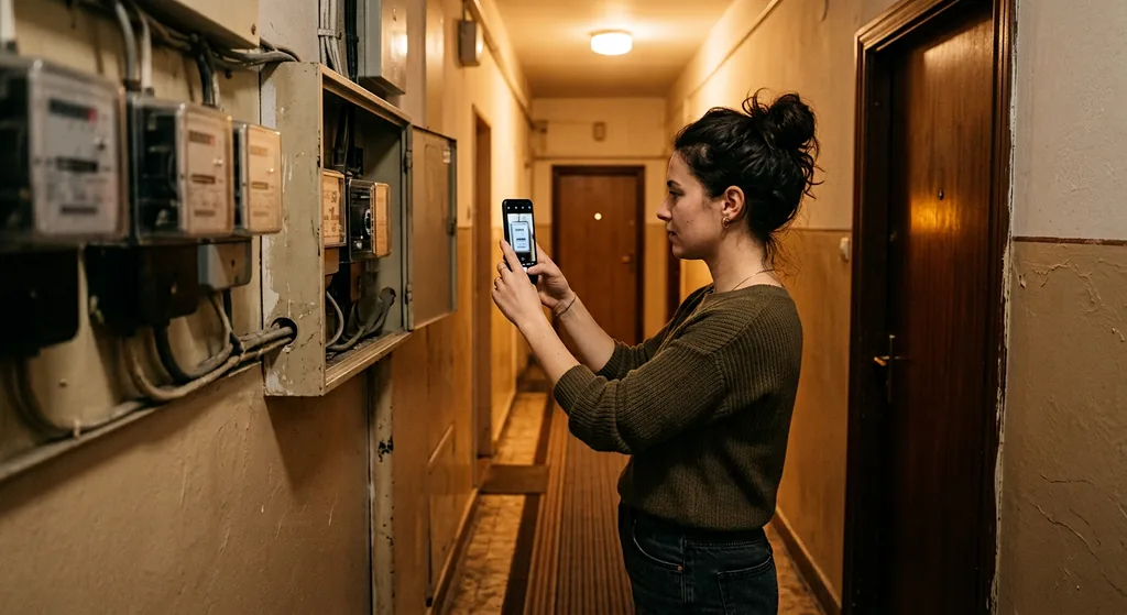 Пример: 45 м², 250 кВт·ч по 5,5 ₽, 6+4 м³ — итого 4 715 ₽; без счётчиков на двоих — 6 146 ₽