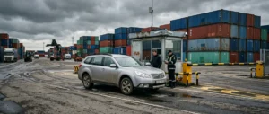 калькулятор растаможки автомобиля — кроссовер на таможенном терминале