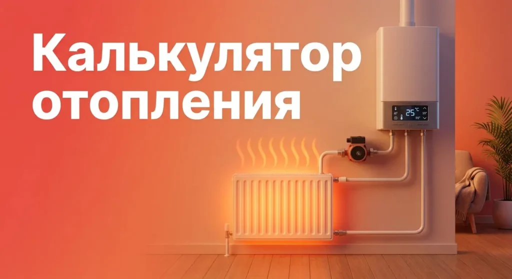 Калькулятор отопления онлайн: расчёт радиаторов, мощности котла и насоса
